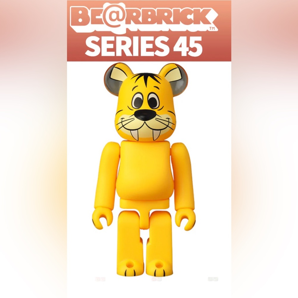 BEARBRICK NIB SERIES45 ANIMAL FLINTSTONES BEAR